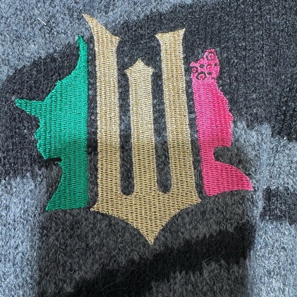 Wicked Striped Graphic Cardigan - Black adult small (oversized) target - Picture 13 of 14